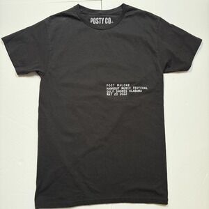 Post‎ Malone Hangout Festival Shirt Mens Small Black Posty Co Graphic Tee